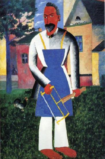 On Vacation, Kazimir Malevich